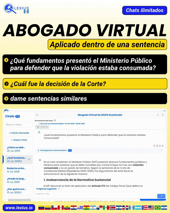 Chat con jurisprudencia