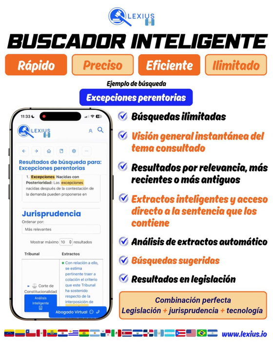 Búsqueda en LEXIUS