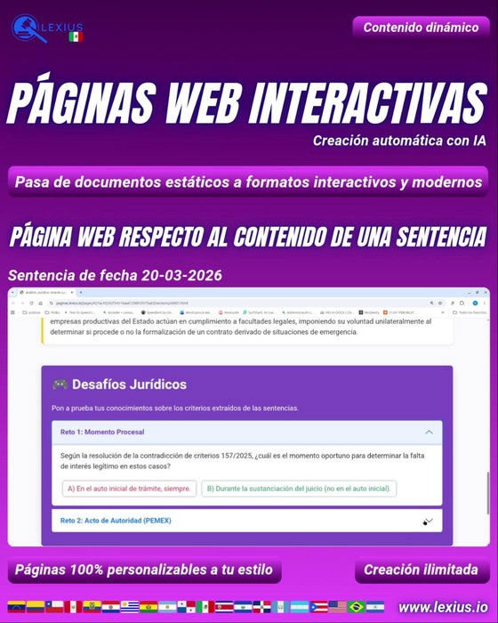 Páginas web interactivas