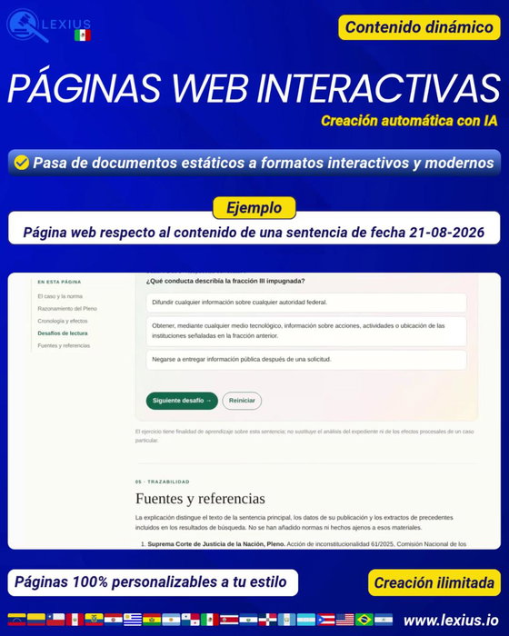 Páginas web interactivas