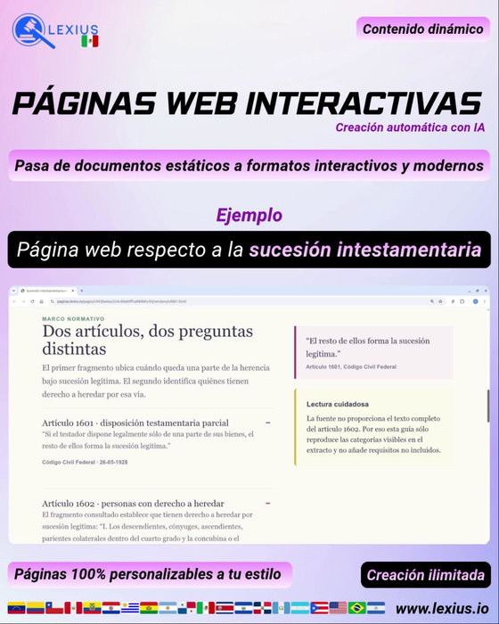 Páginas web interactivas