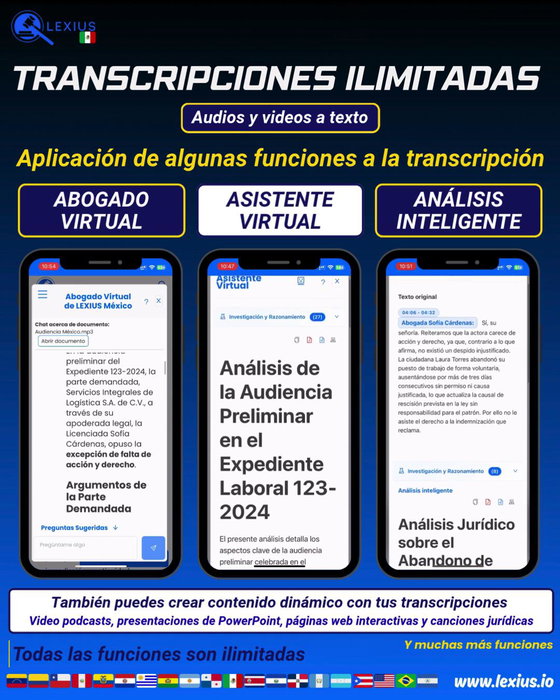 Transcripción de audio o video
