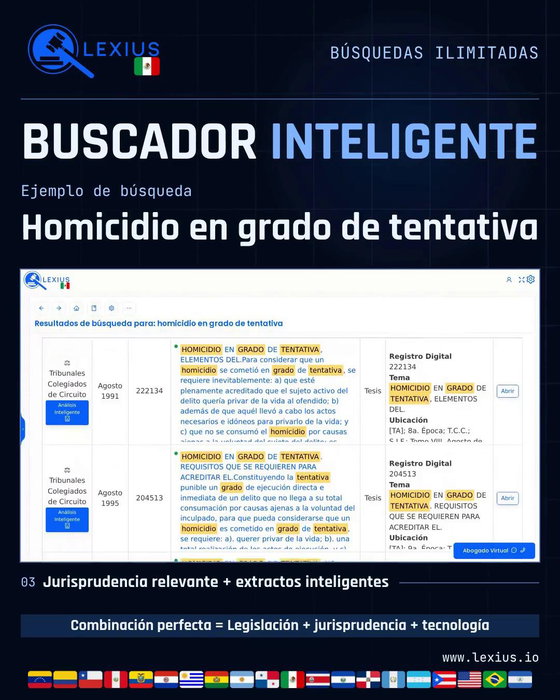 Búsqueda en LEXIUS