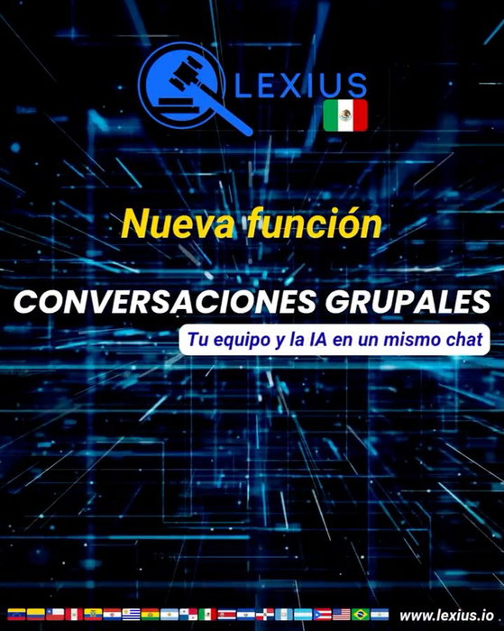 Conversaciones Grupales en LEXIUS