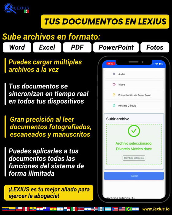 Subir documentos propios