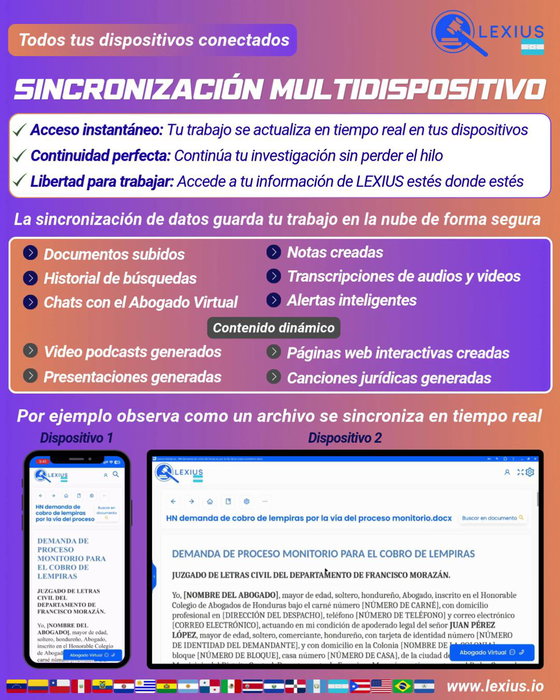 Sincronización de datos