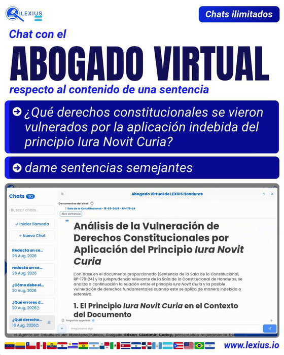 Chat con jurisprudencia