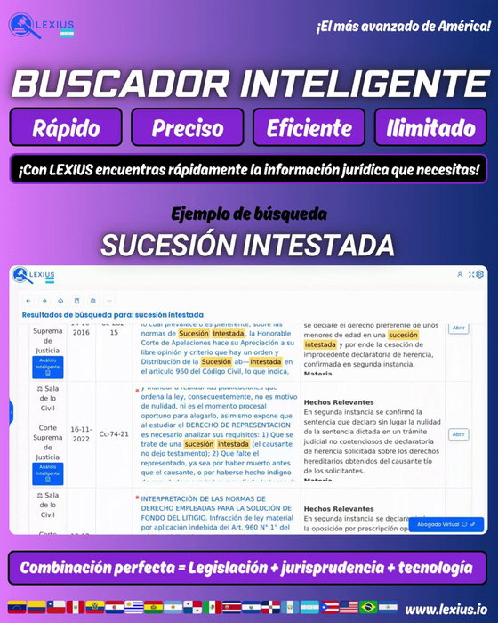 Búsqueda en LEXIUS