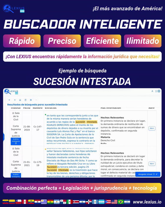 Búsqueda en LEXIUS