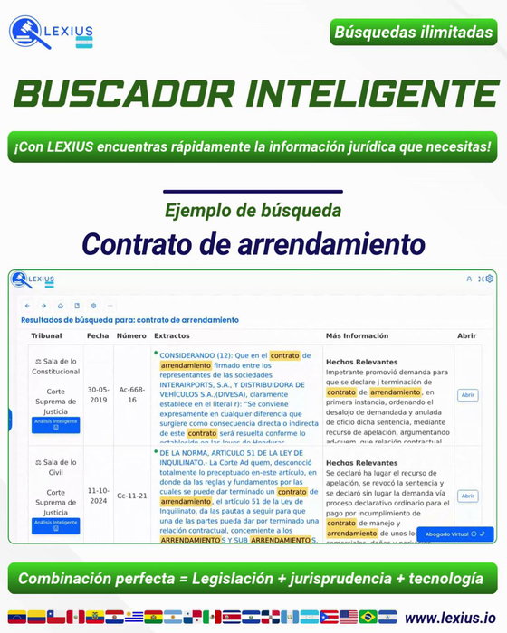 Búsqueda en LEXIUS