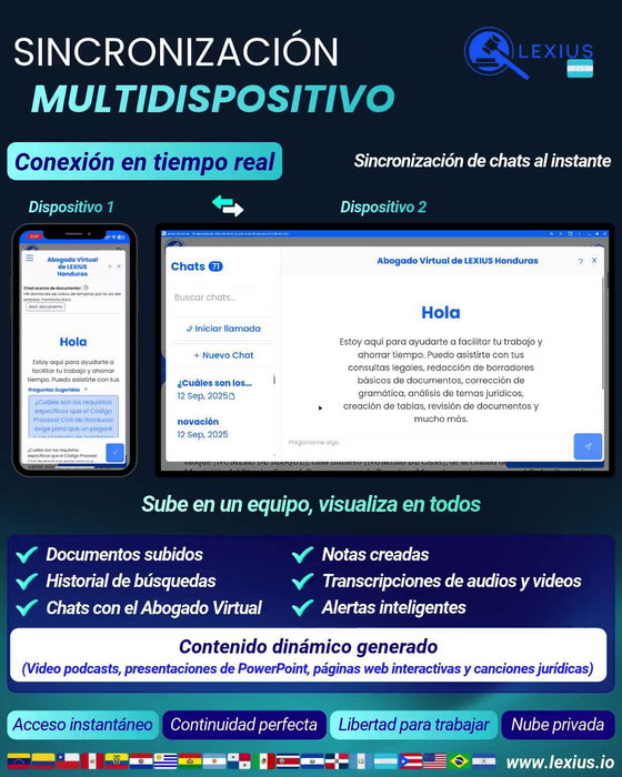 Sincronización de datos