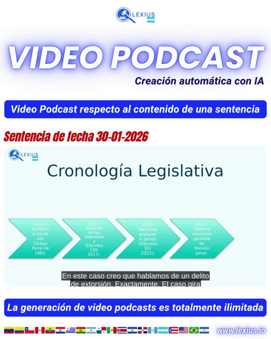 Video Podcast Legal