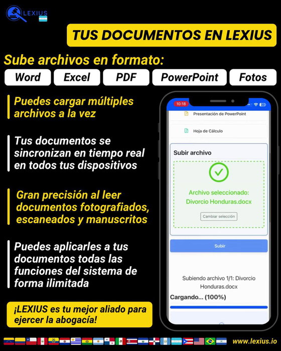 Subir documentos propios