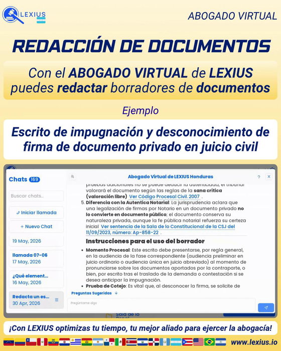 Borradores y redacción