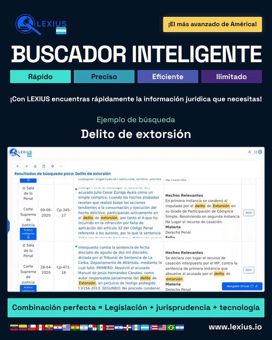 Búsqueda en LEXIUS
