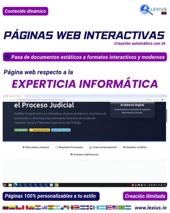 Páginas web interactivas