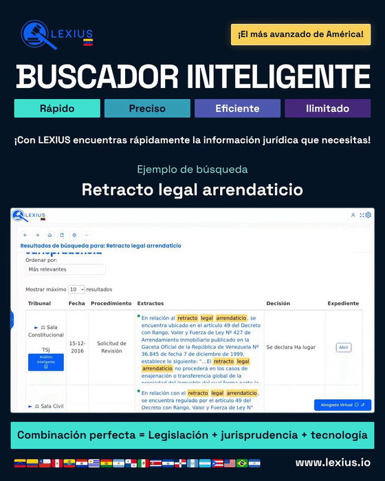 Búsqueda en LEXIUS