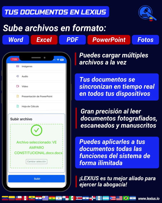 Subir documentos propios