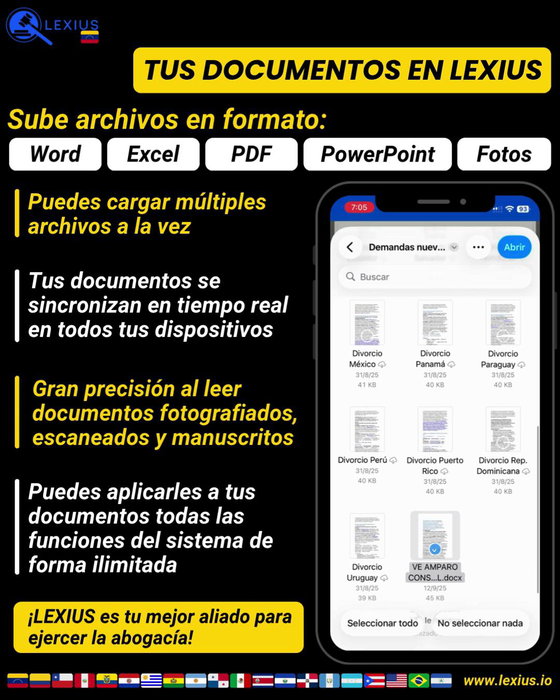 Subir documentos propios