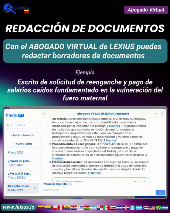 Borradores y redacción