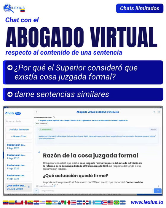 Chat con jurisprudencia