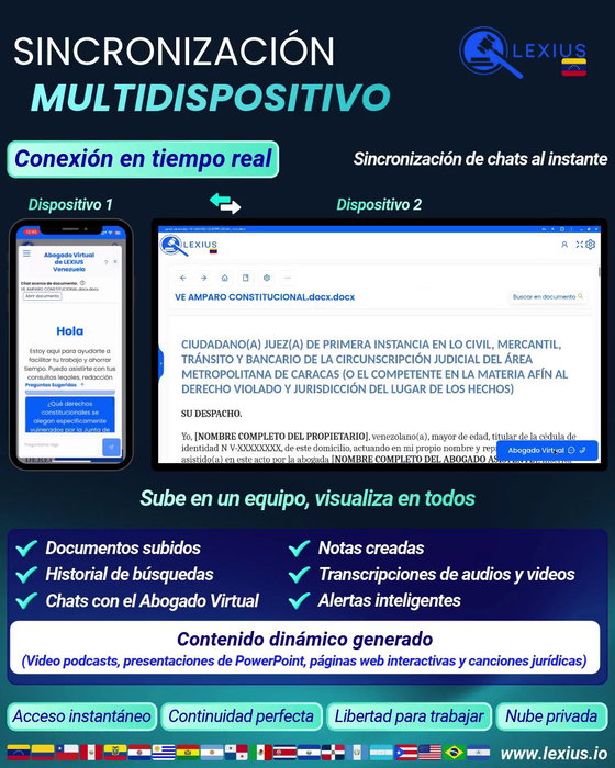 Sincronización de datos