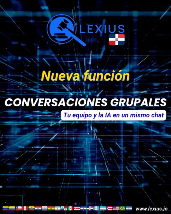 Conversaciones Grupales en LEXIUS