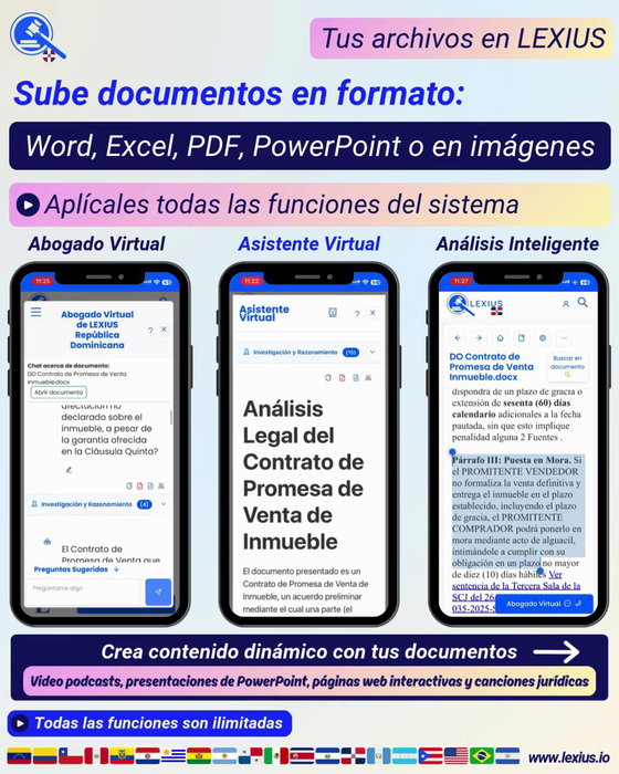 Subir documentos propios