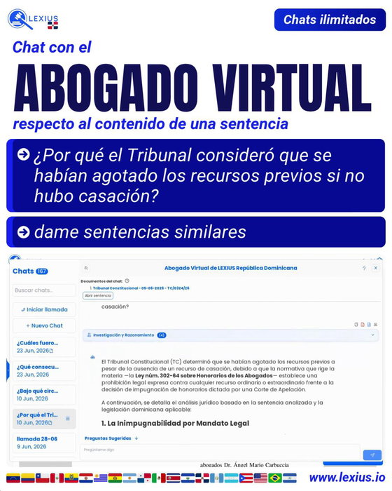 Chat con jurisprudencia