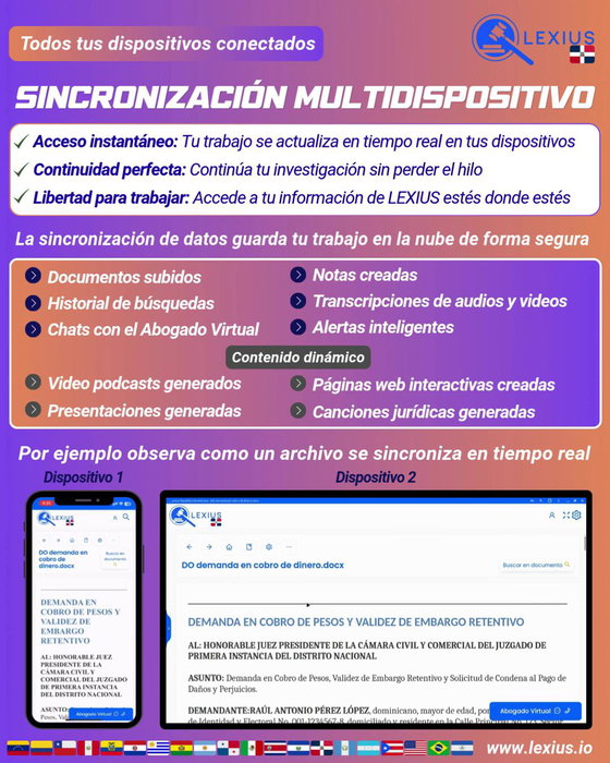 Sincronización de datos