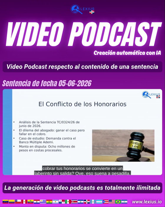 Video Podcast Legal