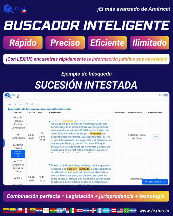 Búsqueda en LEXIUS