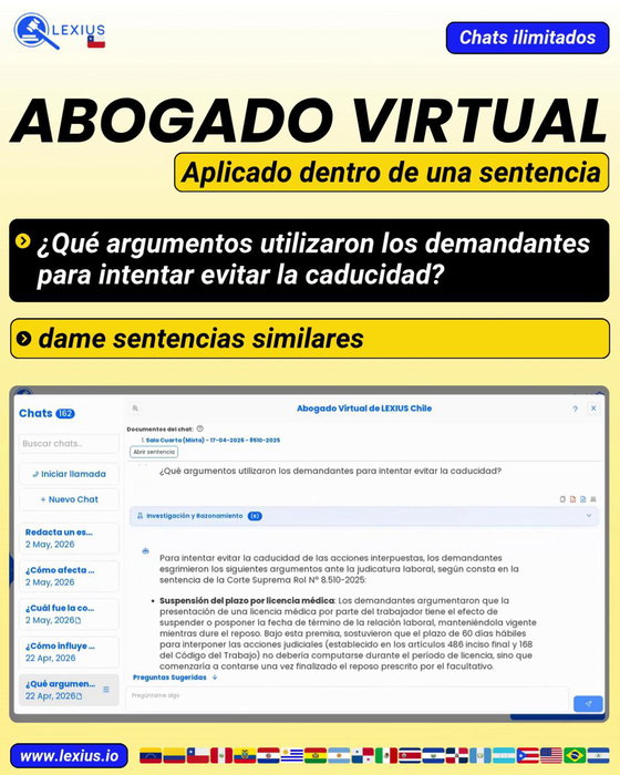 Chat con jurisprudencia