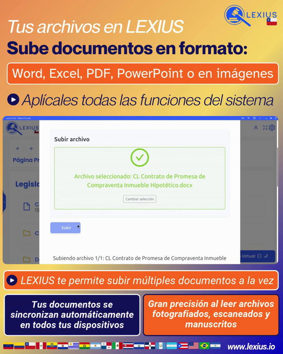 Subir documentos propios