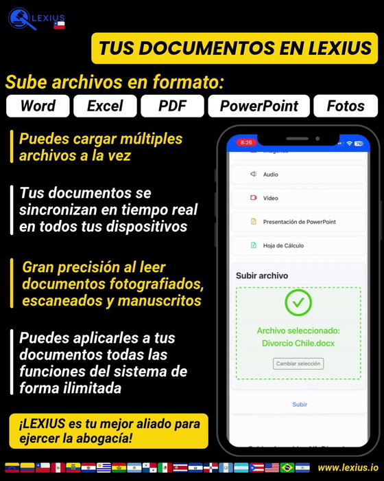 Subir documentos propios