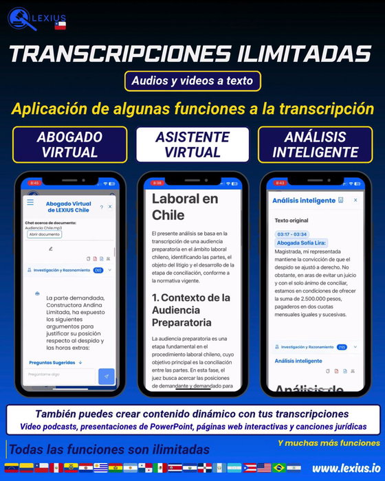 Transcribir audio o video