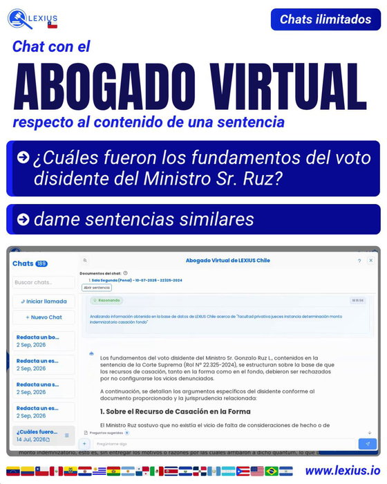 Chat con jurisprudencia