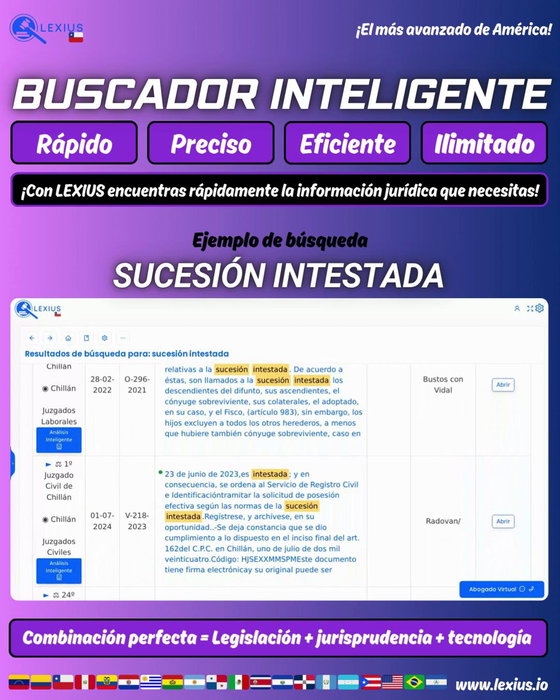 Búsqueda en LEXIUS