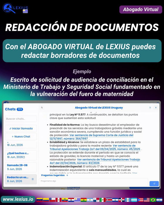 Borradores y redacción