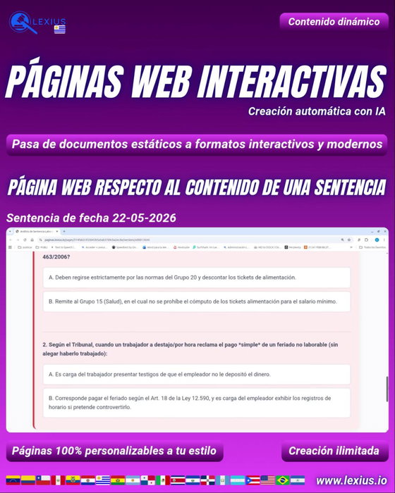 Páginas web interactivas