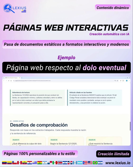 Páginas web interactivas