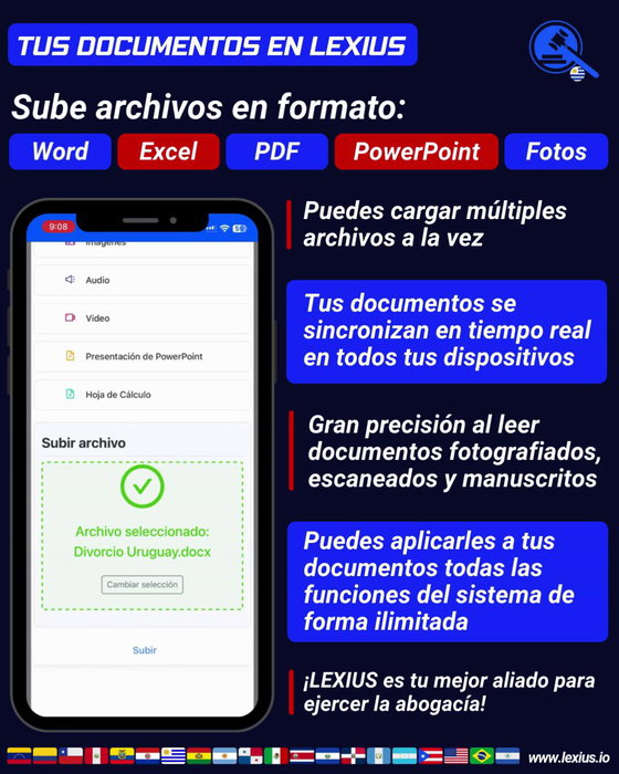 Subir documentos propios