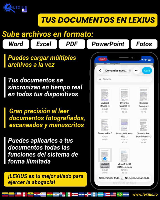 Subir documentos propios
