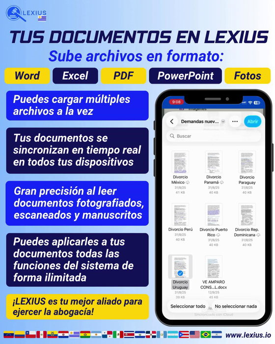 Subir documentos propios