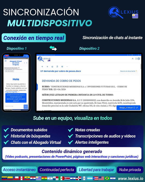 Sincronización de datos