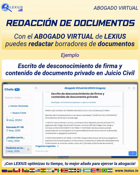 Borradores y redacción