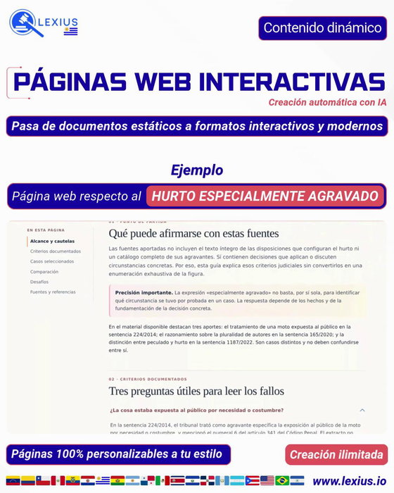 Páginas web interactivas