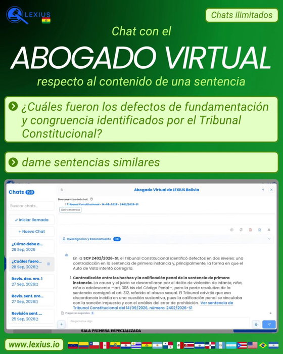 Chat con jurisprudencia