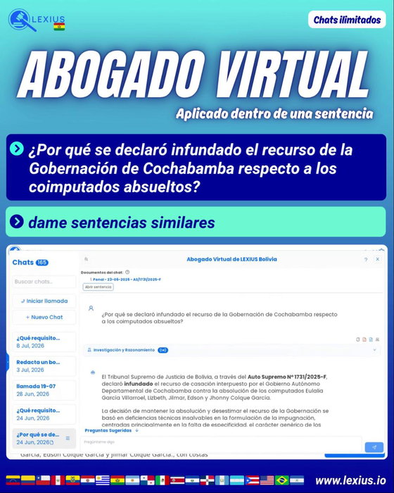 Chat con jurisprudencia