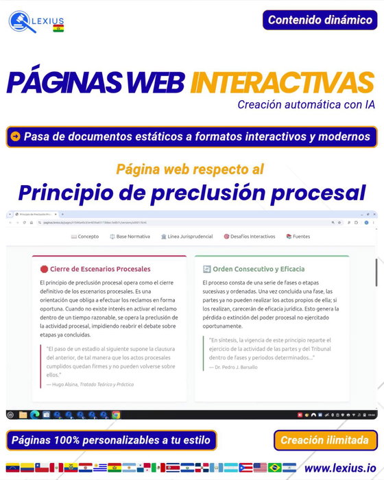 Páginas web interactivas